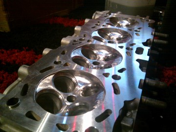 Further work to the cylinder head