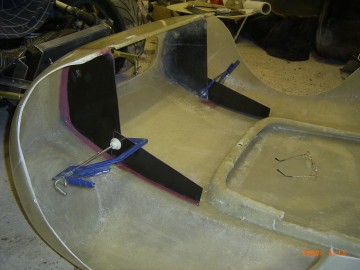 Glued ready for 50mm piece at angle to bonnet gutter.jpg