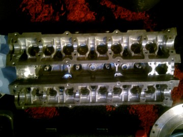 Valve springs installed